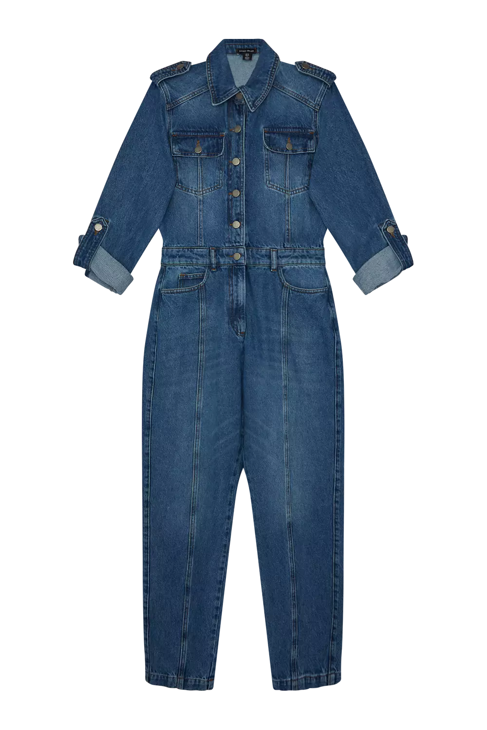 Denim Boiler Jumpsuit | Karen Millen